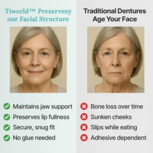 Tiworld™ Custom-Fit Full Functional Dentures