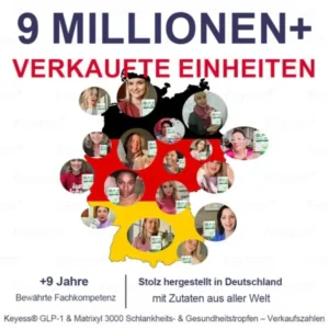 𝐊𝐞𝐲𝐞𝐬𝐬® GLP-1 & Matrixyl 3000 Schlankheits- & Gesundheits-Tropfen