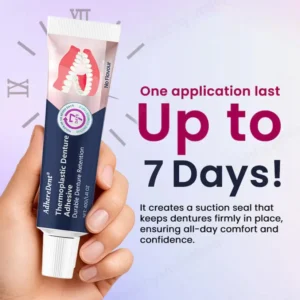 AdhereDent® Thermoplastic Denture Adhesive