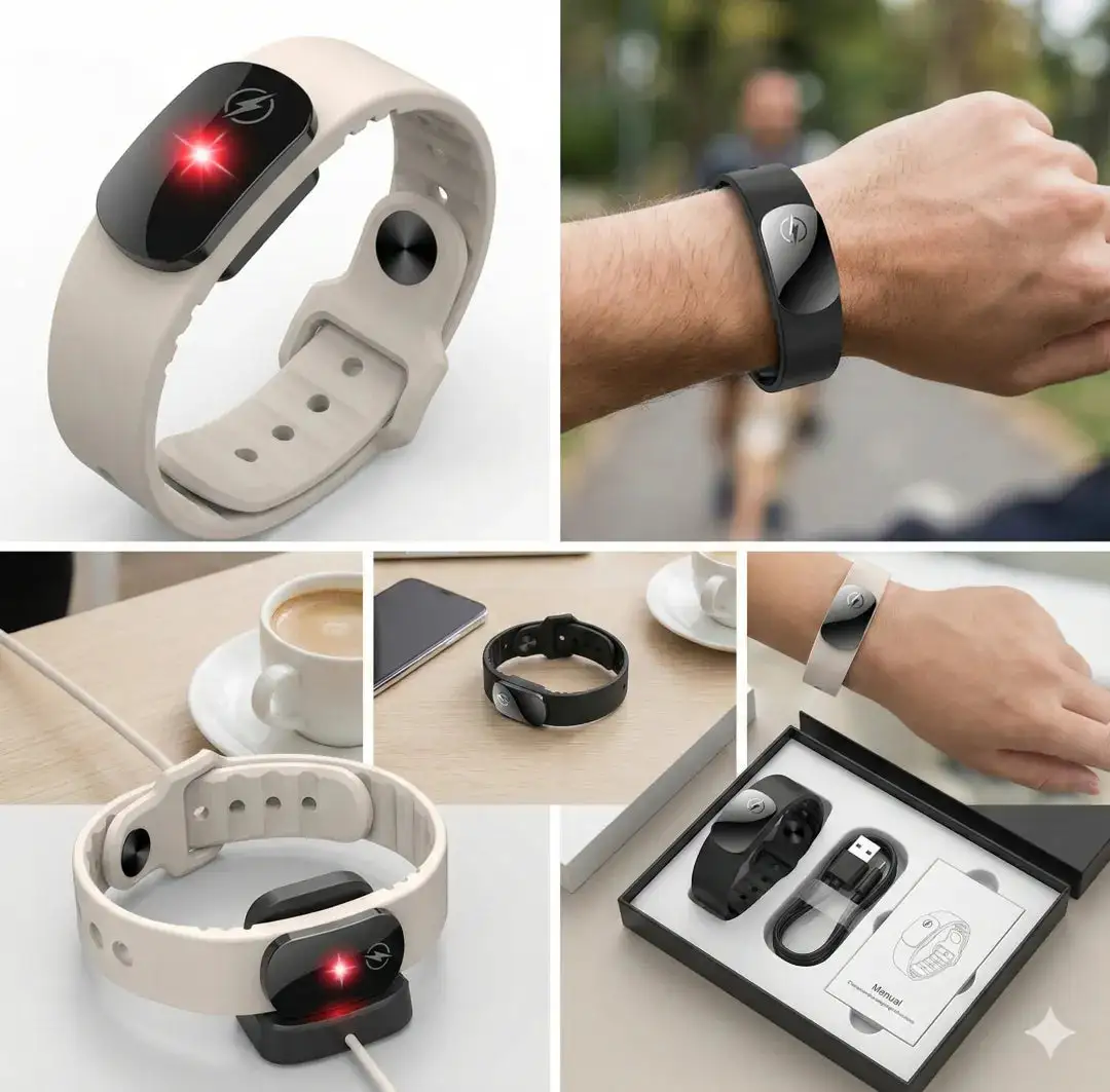 LaozikTMM12 Bio-Rhythm Band for Stop Snoring, Fat Burn & Deep Sleep