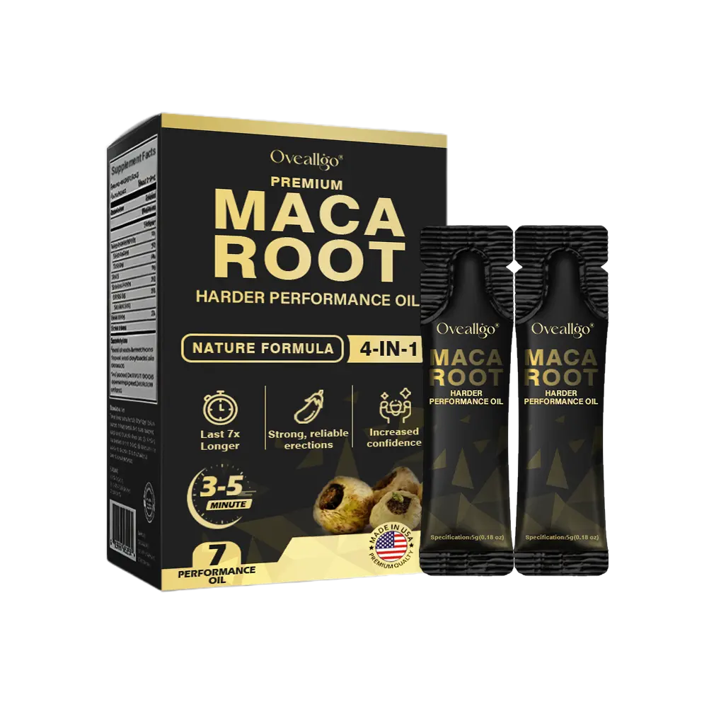 Oveallgo® Maca Root HARDER Performance Oil – Upgraded Version
