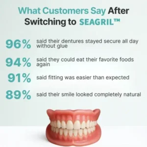 SEAGRIL™ Custom-Fit Full Functional Dentures