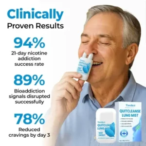 Timilk® QuitCleanse Lung Mist — Break Free From Cigarettes in 21 Days