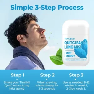 Timilk® QuitCleanse Lung Mist — Break Free From Cigarettes in 21 Days