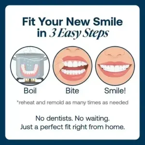 🌎Ends Today: 70% OFF! ROSOPL™ Custom-Fit Full Functional DenturesMake you more confident