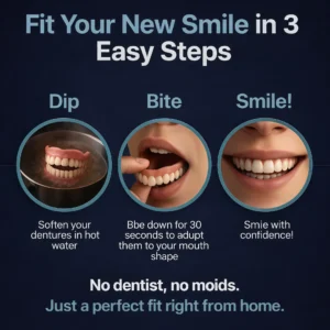 2026🏆✨LAST DAY SALE 70% OFF🔥 Newly upgraded second-generation BRONY™ complete dentures