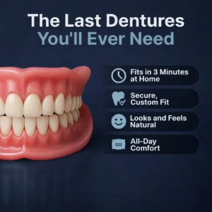 2026🏆✨LAST DAY SALE 70% OFF🔥 Newly upgraded second-generation BRONY™ complete dentures