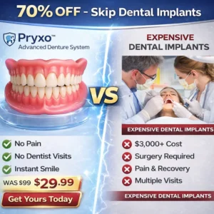70% off! ⏰Pryxo™ Complete Dentures