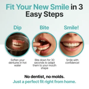 70% off! ⏰Pryxo™ Complete Dentures