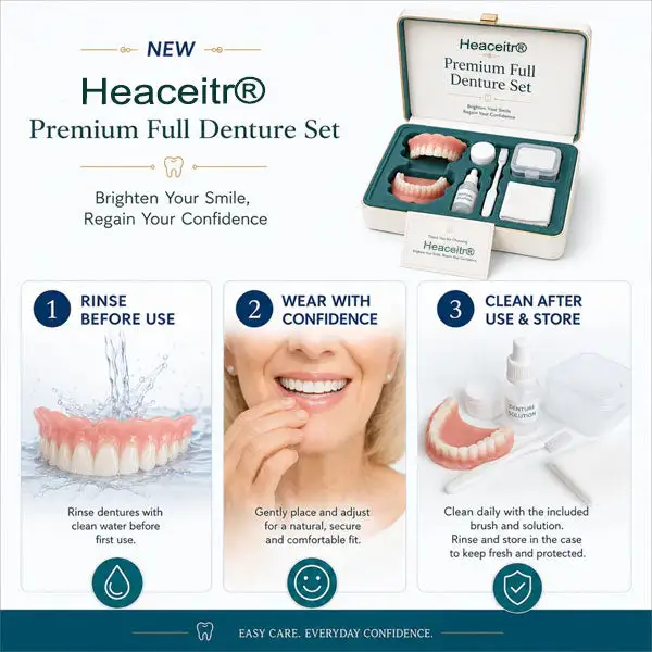 Custom-Fit Full Functional Dentures (2026) | Heaceitr®