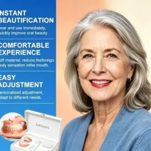 Custom-Fit Full Denture 2026 | Strong Suction Moldable Denture Set