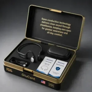 GluCent® Bone Conduction Hearing Headphones 2026