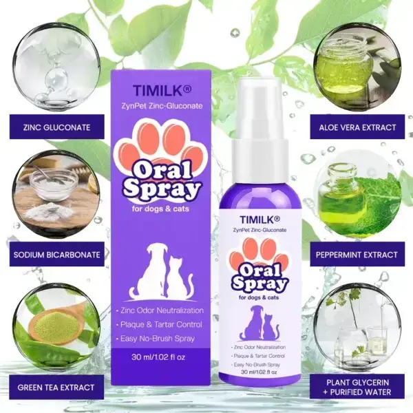 Timilk® ZynPet Zinc-Gluconate Oral Spray